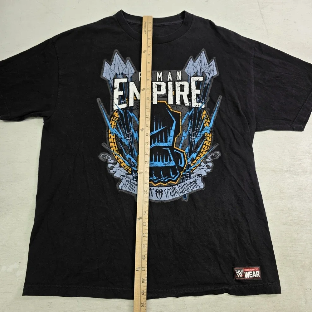 WWE Roman Reigns Roman Empire Spare No One‎ Spare Everyone T-Shirt Men's Sz XL